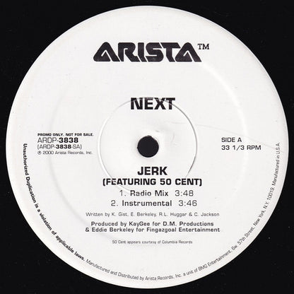 Next  - Jerk (12", Promo)