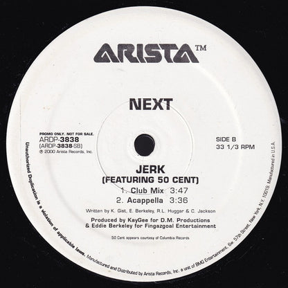 Next  - Jerk (12", Promo)