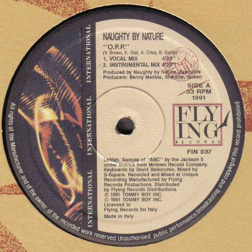 Naughty By Nature : O.P.P. (12")