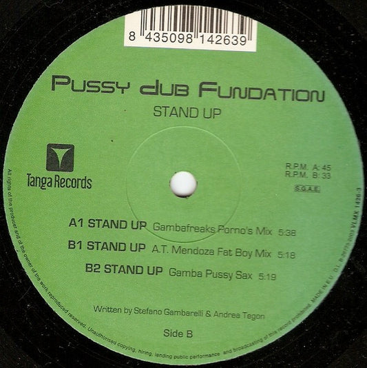 Pussy Dub Fundation* - Stand Up (12")