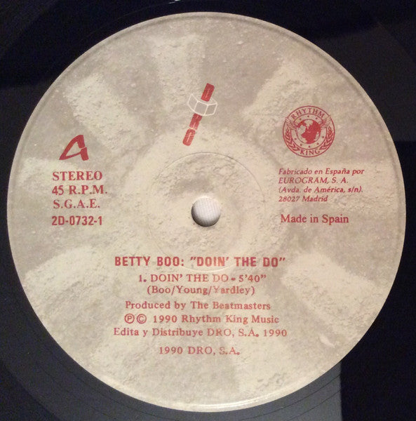 Betty Boo - Doin' The Do (12")