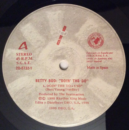 Betty Boo - Doin' The Do (12")