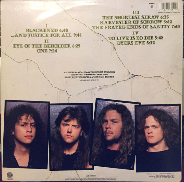 Metallica : ...And Justice For All (2xLP, Album)