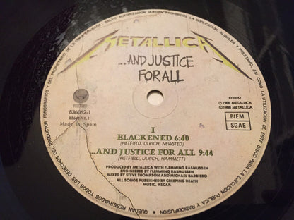 Metallica : ...And Justice For All (2xLP, Album)