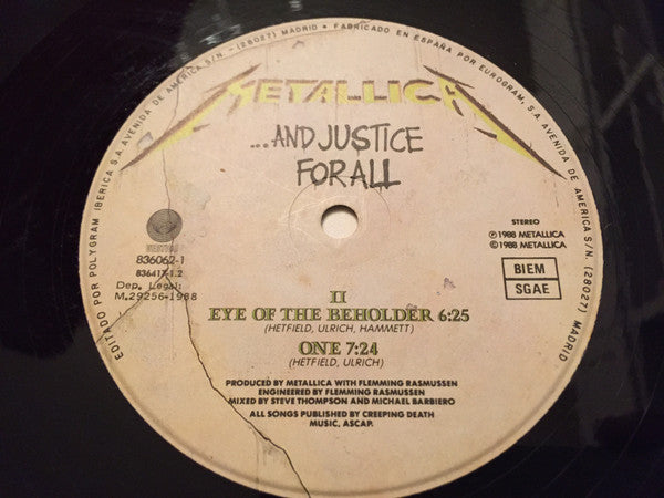 Metallica : ...And Justice For All (2xLP, Album)