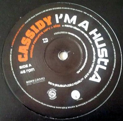 Cassidy (3) Featuring Mary J. Blige : I'm A Hustla (12", Promo)
