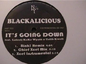 Blackstreet / Blackalicious : Wizzy Wow / It's Going Down (12", EP, Promo)