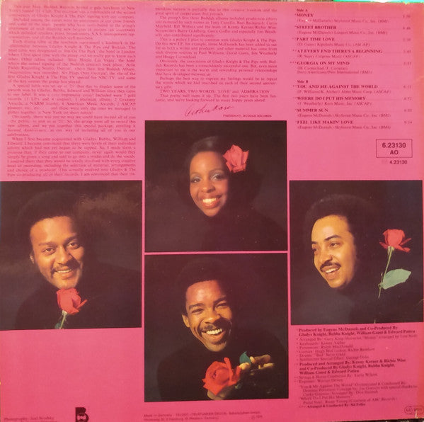 Gladys Knight And The Pips - 2nd Anniversary (LP, Album, RE)
