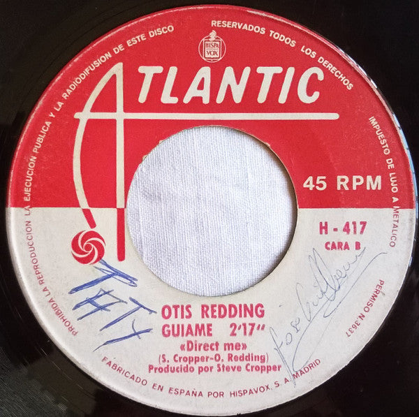 Otis Redding : Papa Tiene Un Nuevo Truco / Guiame (7", Single)