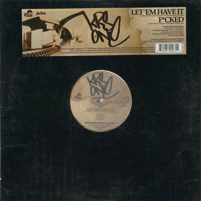 KRS-One - Let 'Em Have It / F*cked (12")
