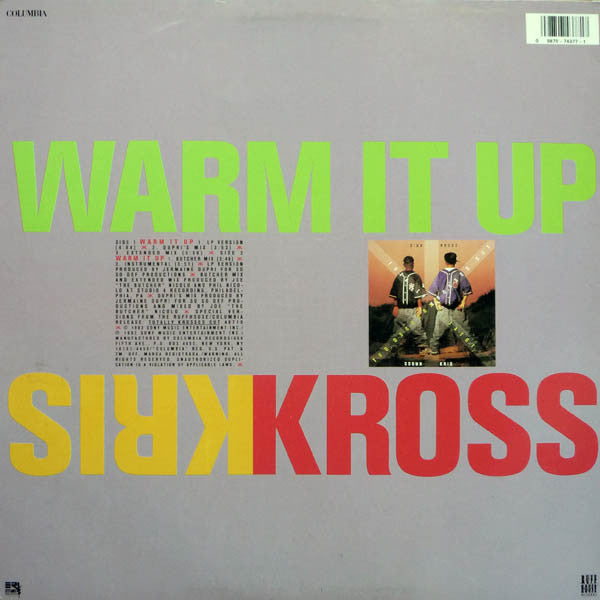 Kris Kross - Warm It Up (12", Single)