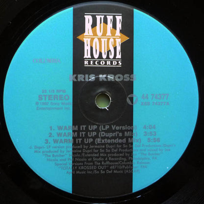 Kris Kross - Warm It Up (12", Single)