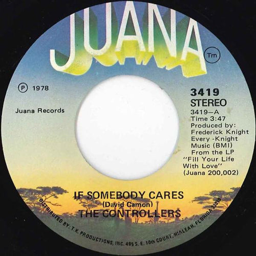 The Controllers (2) : If Somebody Cares (7", Single)