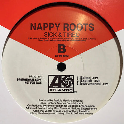 Nappy Roots : What Cha Gonna Do? (The Anthem) (12", Promo)