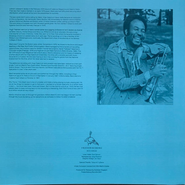 Milt Ward And Virgo Spectrum : Milt Ward And Virgo Spectrum (LP, Album, RE, RM)