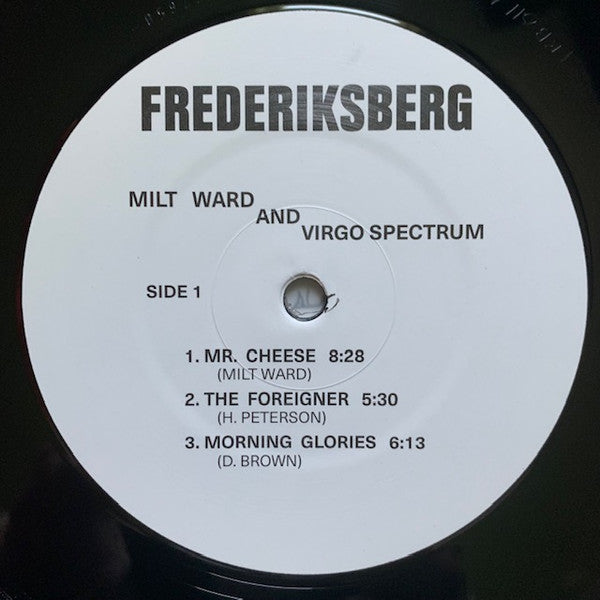 Milt Ward And Virgo Spectrum : Milt Ward And Virgo Spectrum (LP, Album, RE, RM)