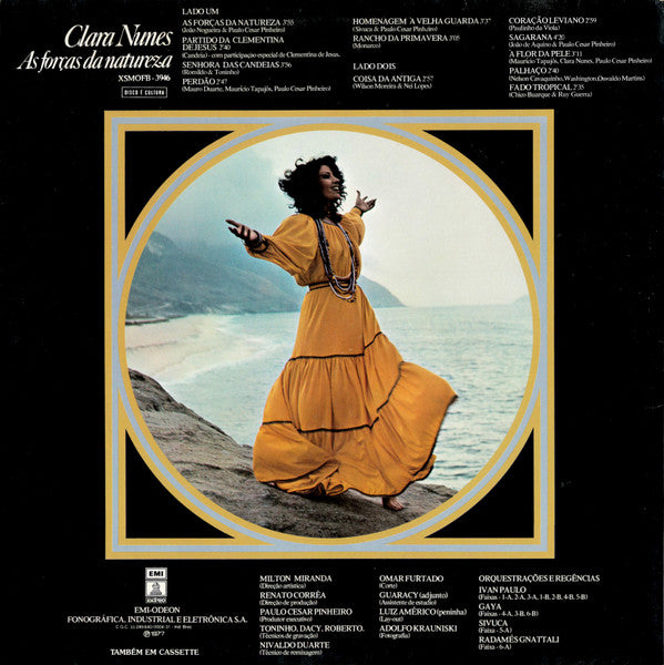 Clara Nunes : As Forças Da Natureza (LP, Album, Gat)