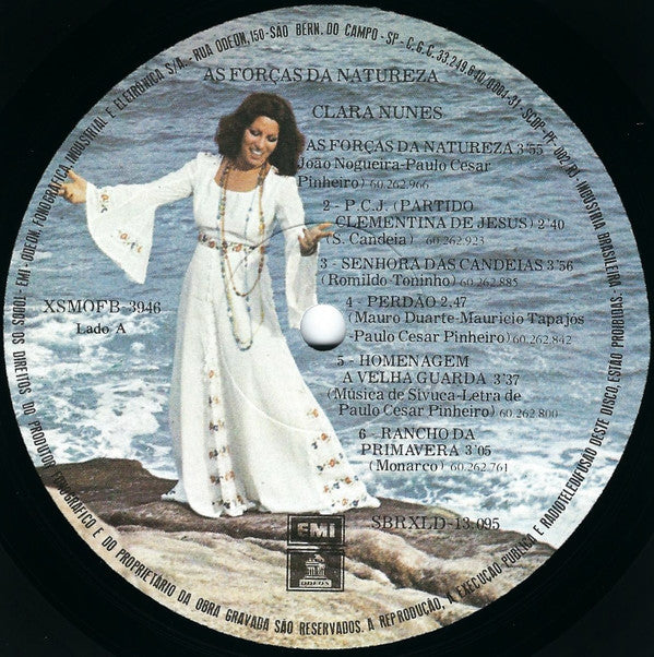 Clara Nunes : As Forças Da Natureza (LP, Album, Gat)