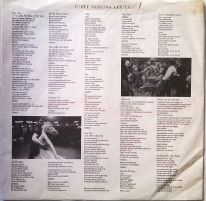 Various - Dirty Dancing (Original Soundtrack From The Vestron Motion Picture) (LP, Album, Comp, Inn)