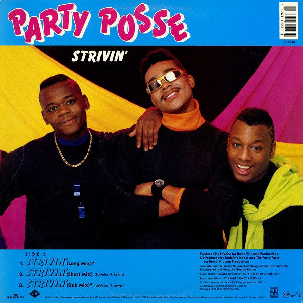 Party Posse - Keep Dancin' / Strivin' (12")