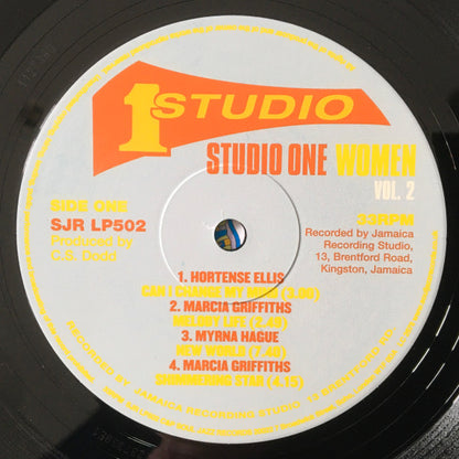 Various : Studio One Women Vol. 2 (2xLP, Comp)