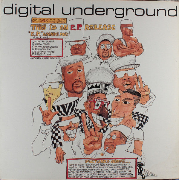 Digital Underground - This Is An E.P. Release (12", EP)
