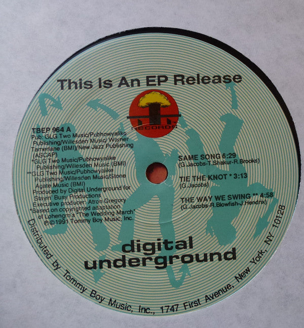 Digital Underground - This Is An E.P. Release (12", EP)