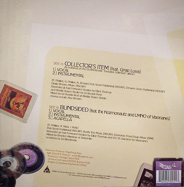 Pete Rock Featuring Grap Luva : Collector's Item (12")