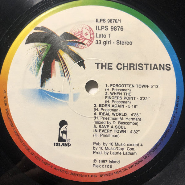 The Christians : The Christians (LP, Album)