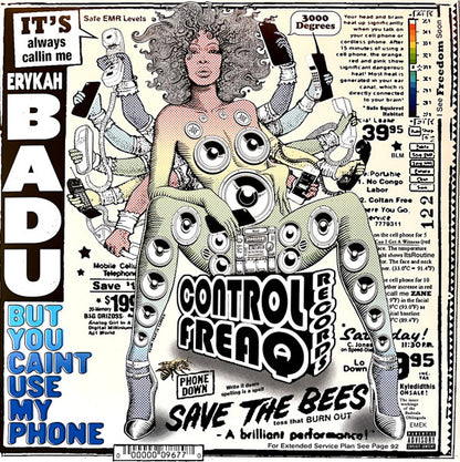 Erykah Badu - But You Caint Use My Phone (LP, Ltd, Mixtape, RE, Pur)