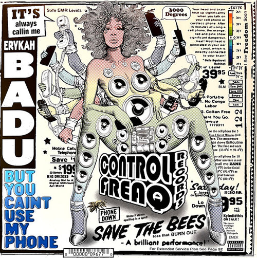 Erykah Badu - But You Caint Use My Phone (LP, Ltd, Mixtape, RE, Pur)