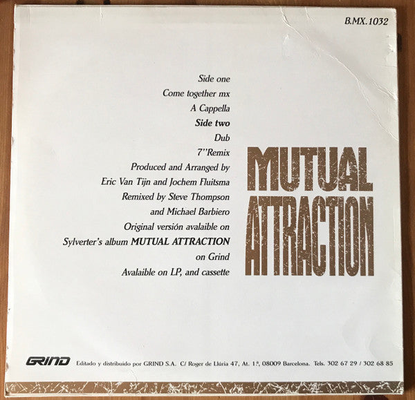 Sylvester : Mutual Attraction (12", Maxi)