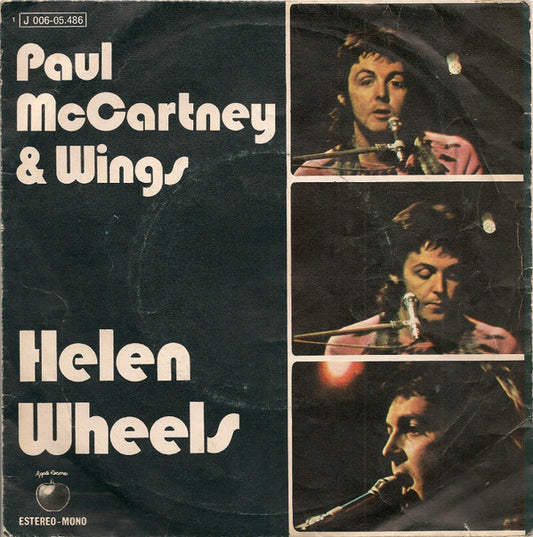 Wings (2) : Helen Wheels (7", Single)
