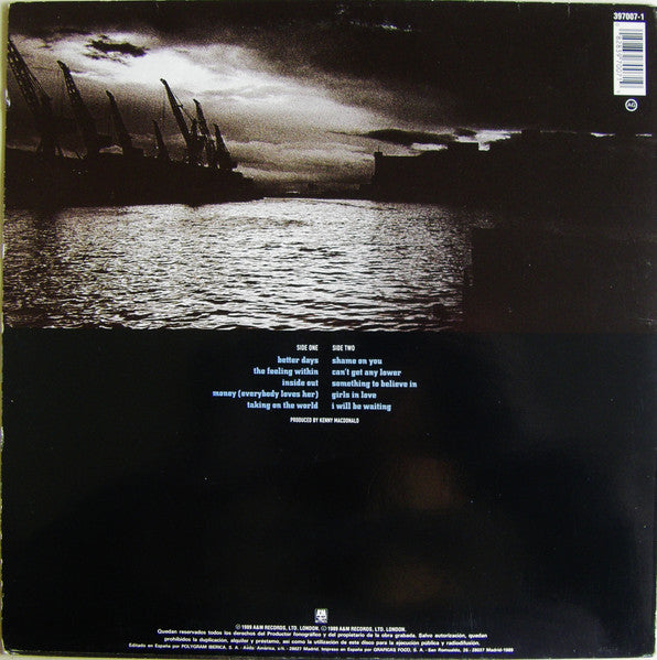 Gun (2) : Taking On The World (LP, Album)