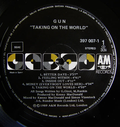Gun (2) : Taking On The World (LP, Album)
