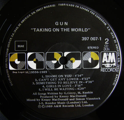 Gun (2) : Taking On The World (LP, Album)