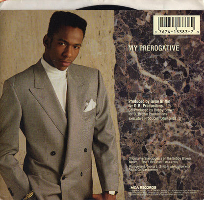 Bobby Brown : My Prerogative (7", Single, Pin)