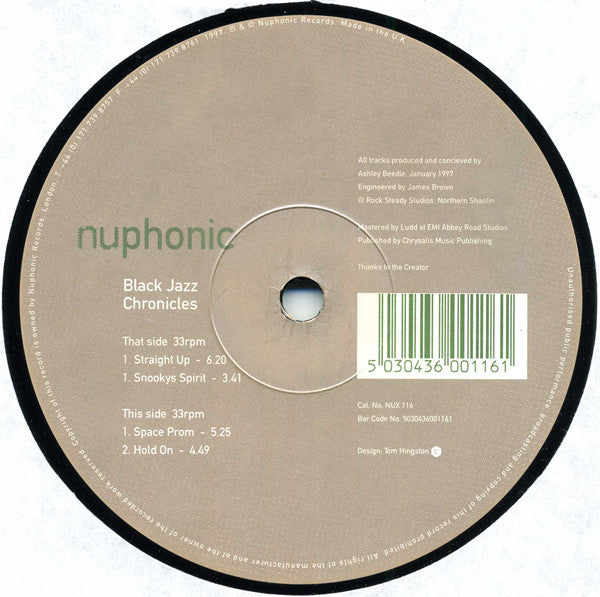 Black Jazz Chronicles - Black Jazz Chronicles (12")