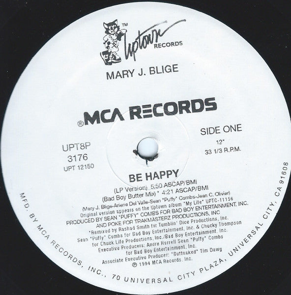 Mary J. Blige - Be Happy (12")