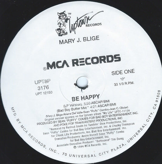 Mary J. Blige - Be Happy (12")