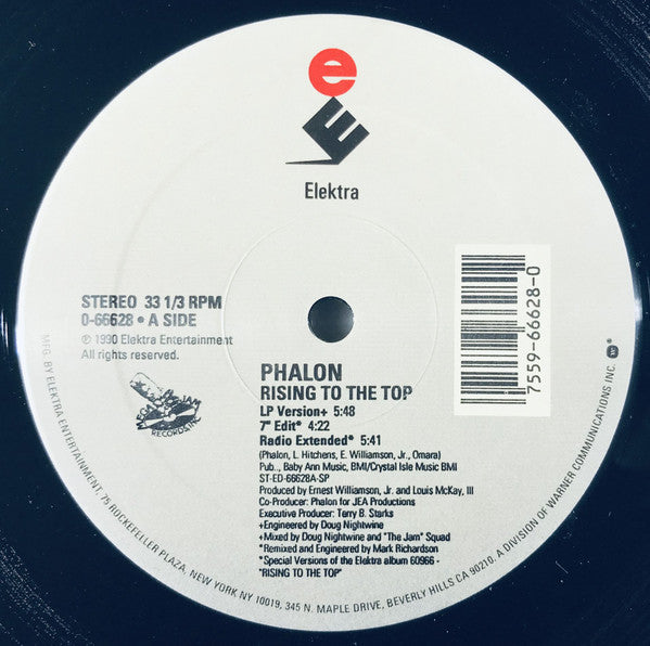 Phalon* - Rising To The Top (12")