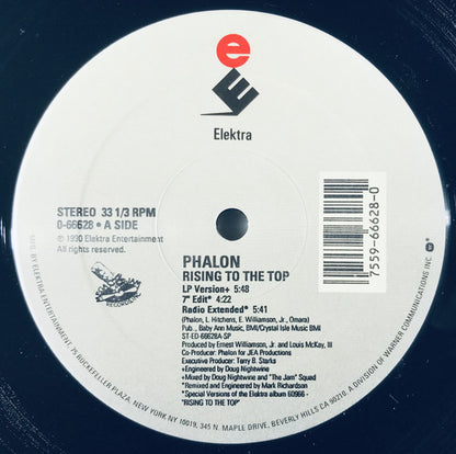 Phalon* - Rising To The Top (12")