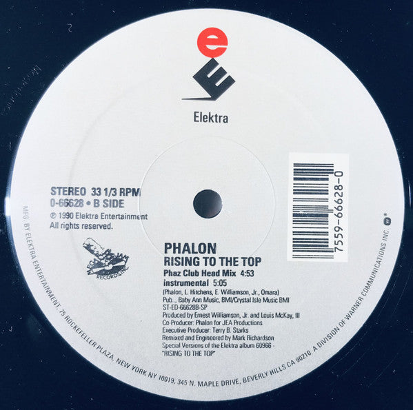 Phalon* - Rising To The Top (12")