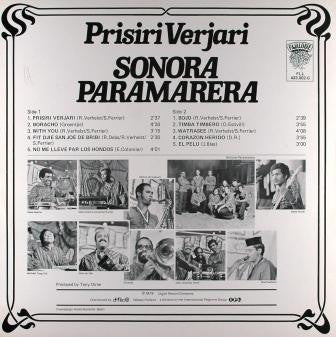 Sonora Paramarera - Prisiri Verjari (LP, Album)