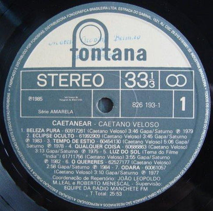 Caetano Veloso - Caetanear (LP, Comp)