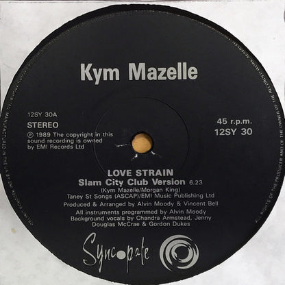 Kym Mazelle : Love Strain (12")