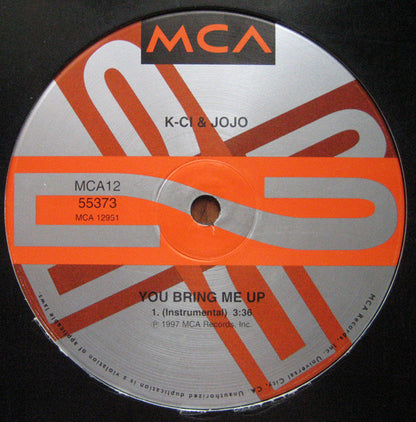 K-Ci & JoJo - You Bring Me Up (The Remixes) (12")