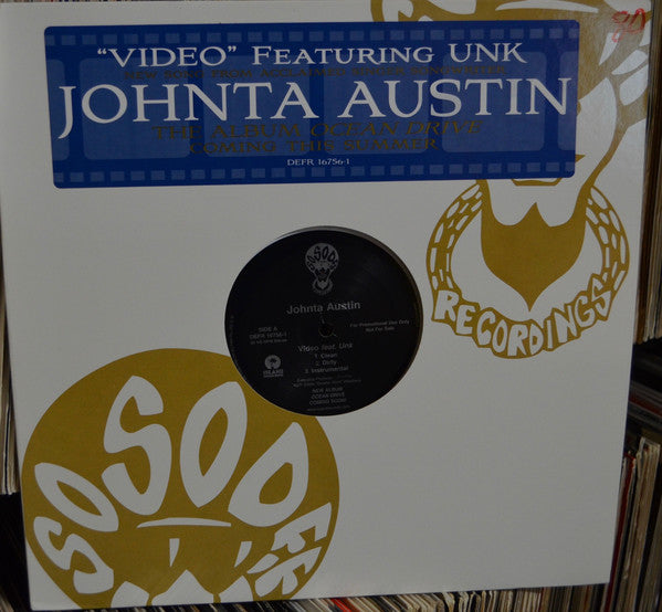 Johnta Austin Feat. Unk* : Video (12", Promo)