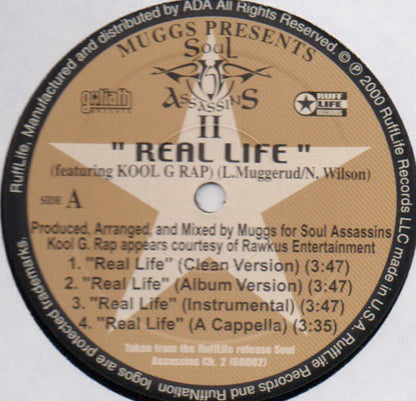 DJ Muggs, The Soul Assassins : Real Life (12")