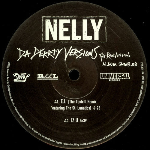 Nelly : Da Derrty Versions (The Reinvention) (Album Sampler) (12", Promo, Smplr)